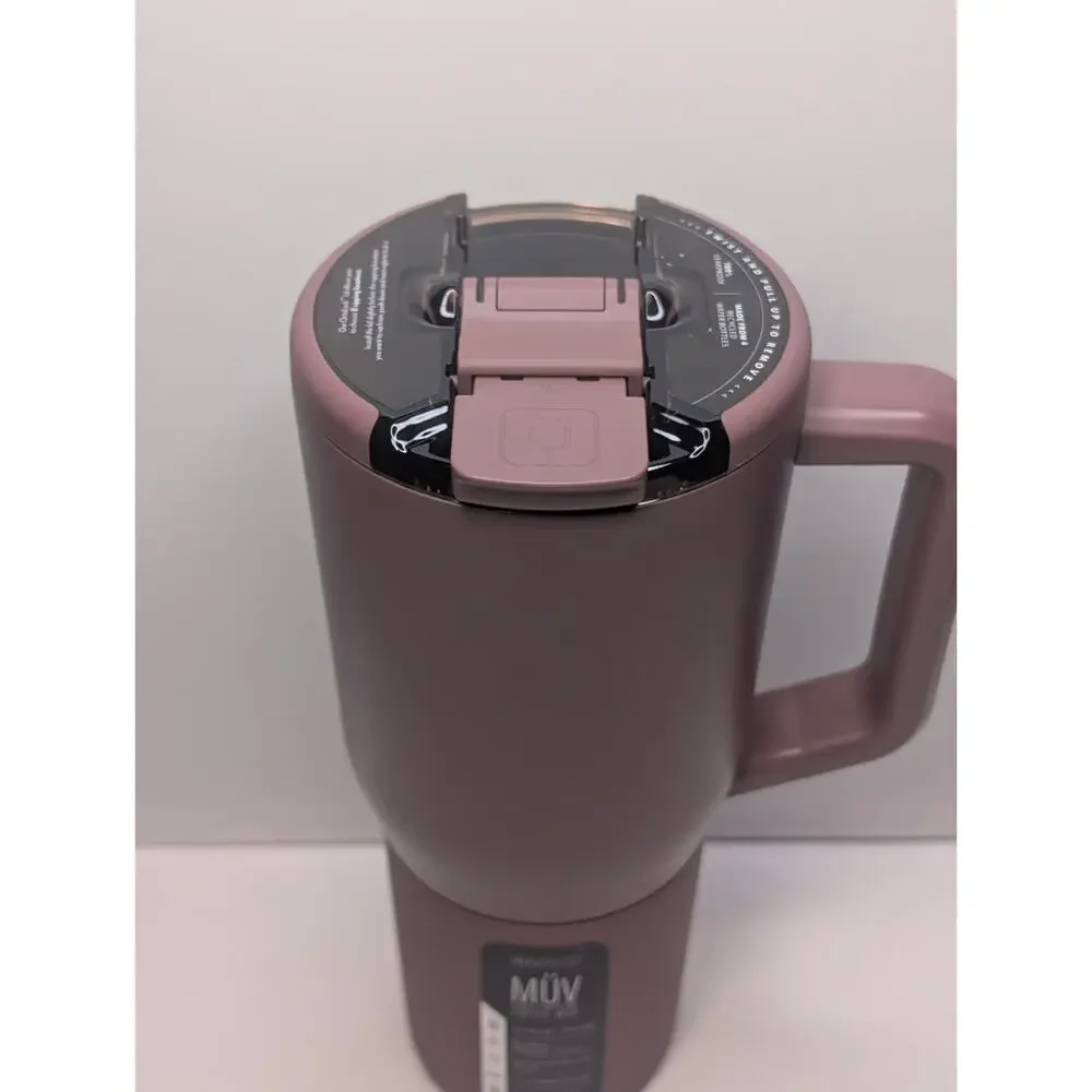 BrüMate Müv 35 oz Leakproof Travel Coffee Mug Rose Taupe New